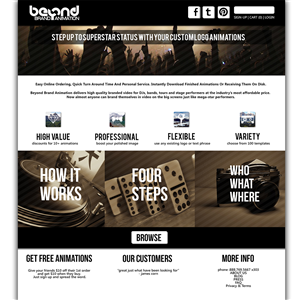 Web Design par Michael Muyunda pour Beyond Laser Systems | Design #2772017