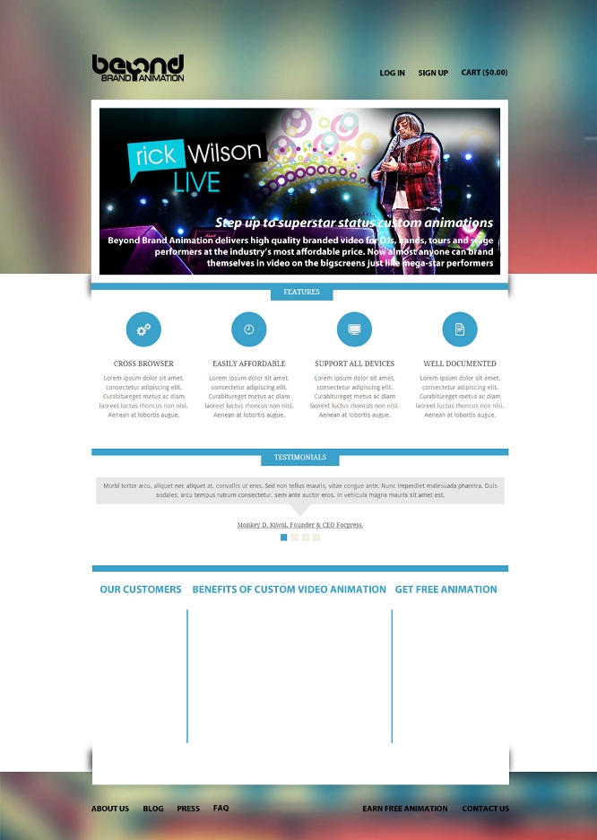 Web-Design von SHRAVAN D.S für Beyond Laser Systems | Design #1123437