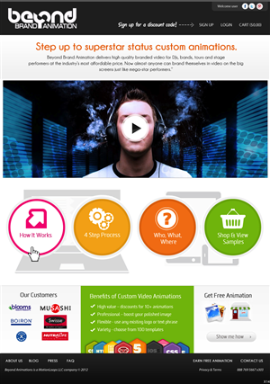 Web Design by pb for Beyond Laser Systems | Design: #1014407