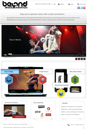 Web Design by pb for Beyond Laser Systems | Design: #1017870