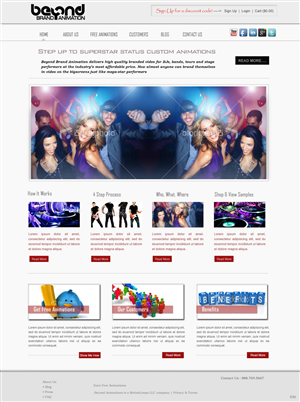 Web Design by pb for Beyond Laser Systems | Design: #1022184