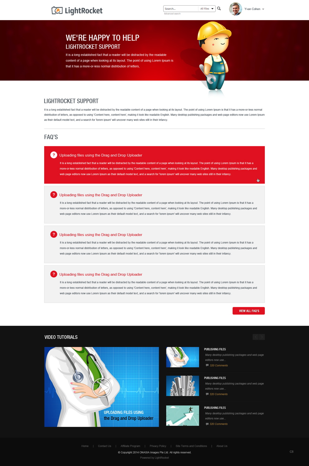 Web Design by pb for OnAsia Images Pte Ltd | Design #3825975
