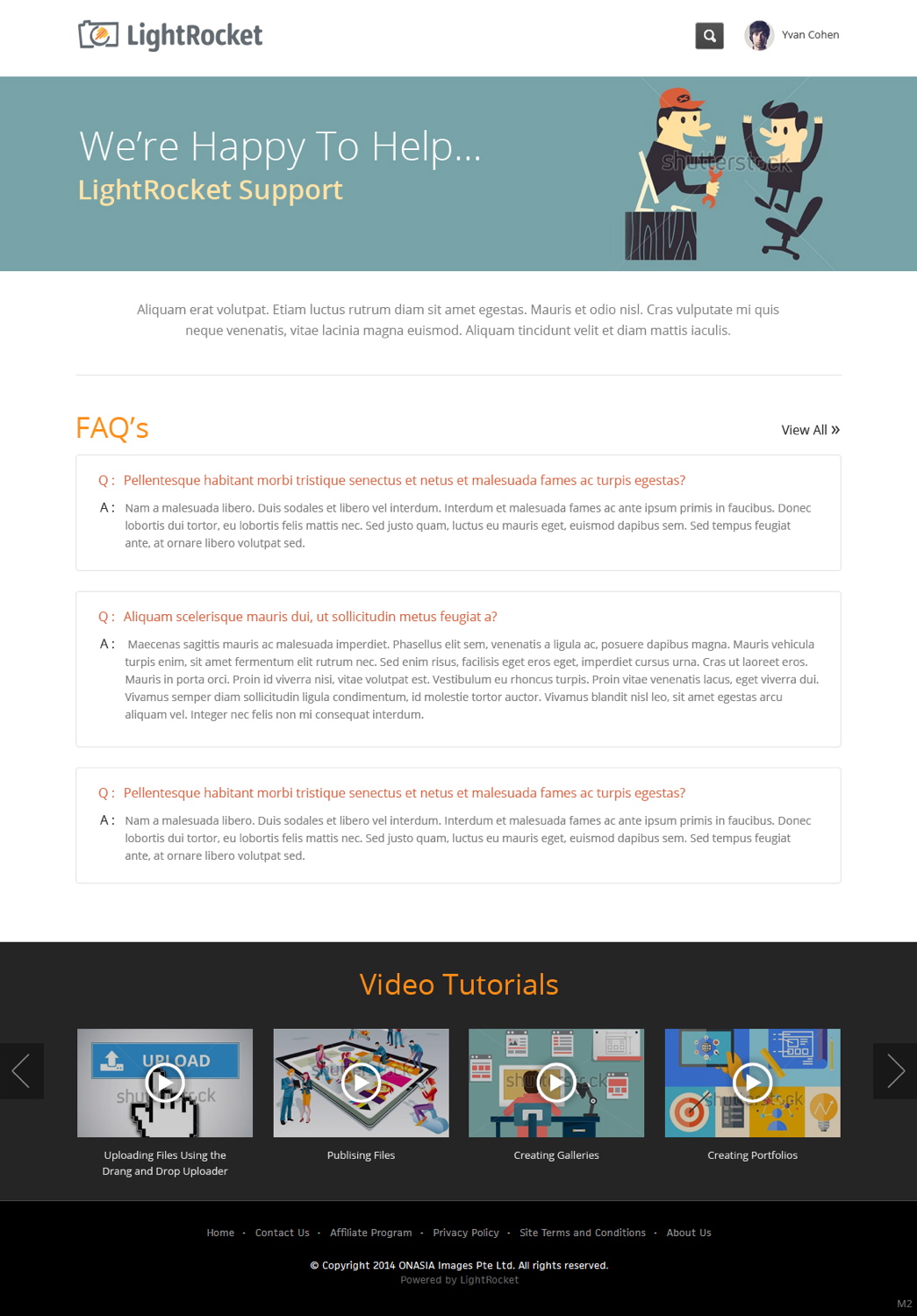 Web Design by pb for OnAsia Images Pte Ltd | Design #3825987