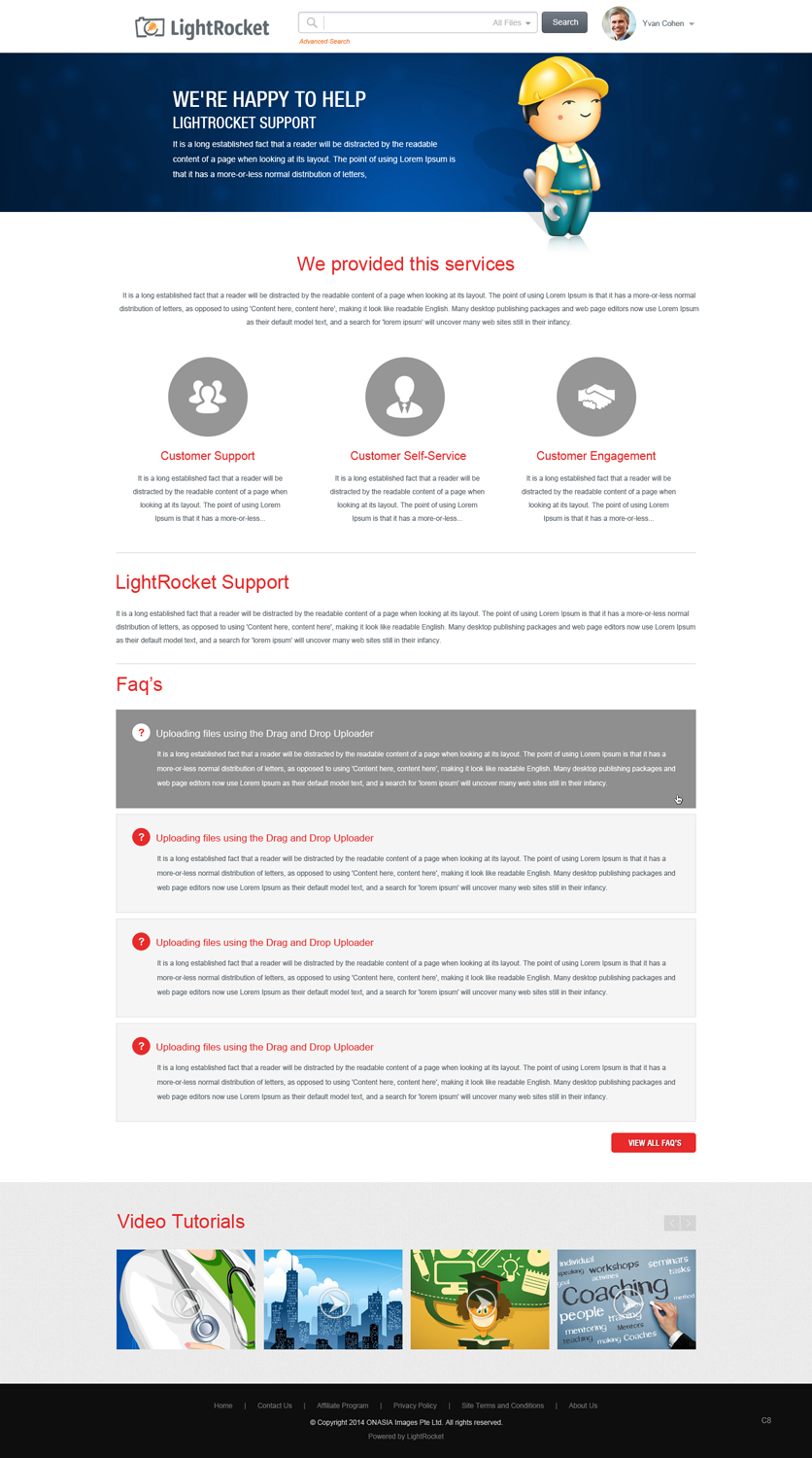 Web Design by pb for OnAsia Images Pte Ltd | Design #3853419