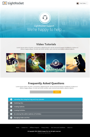 Web Design by jeckx2 for OnAsia Images Pte Ltd | Design: #3867372