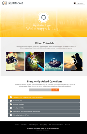 Web Design by jeckx2 for OnAsia Images Pte Ltd | Design: #3867375
