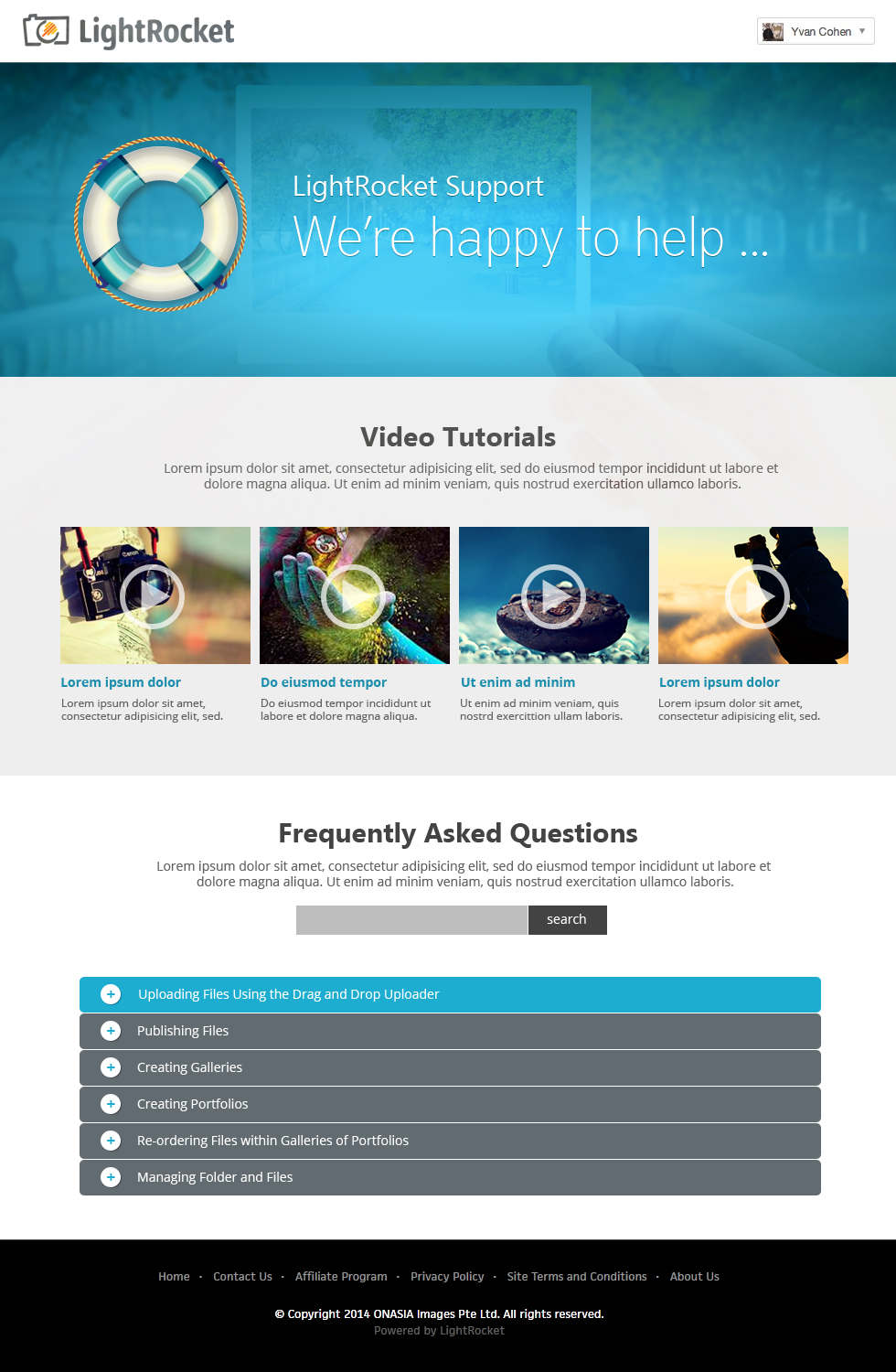 It Support Web Design for OnAsia Images Pte Ltd by jeckx2 Design 3869126