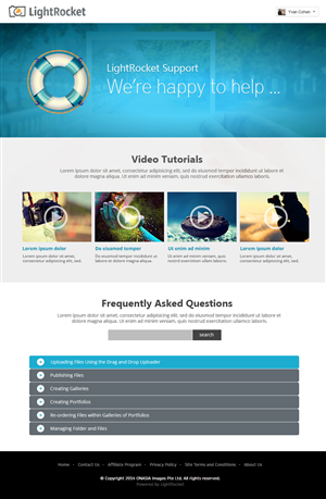 Web Design by jeckx2 for OnAsia Images Pte Ltd | Design: #3869126