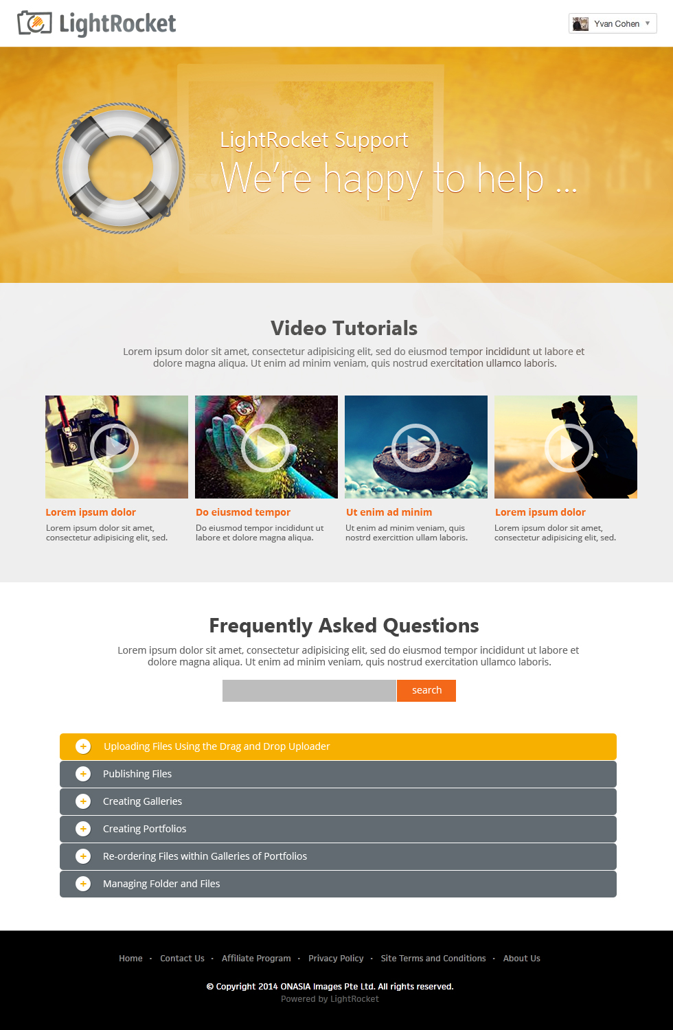 Web Design by jeckx2 for OnAsia Images Pte Ltd | Design #3869130