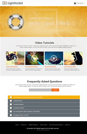 Web Design by jeckx2 for OnAsia Images Pte Ltd | Design: #3869130
