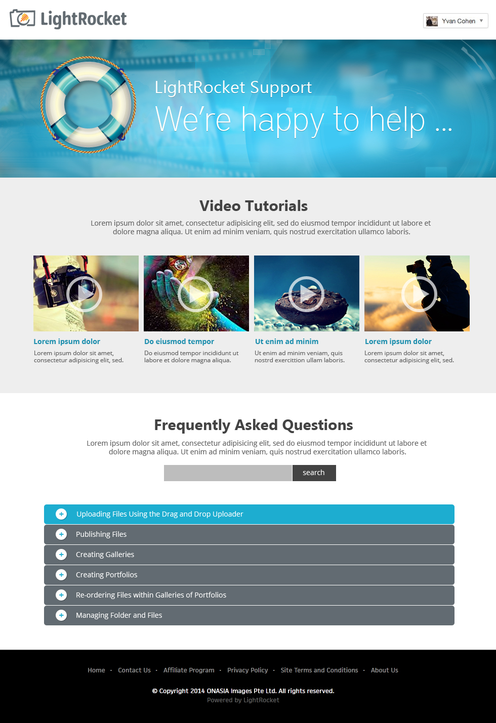 Web Design by jeckx2 for OnAsia Images Pte Ltd | Design #3869497