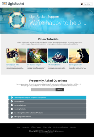 Web Design by jeckx2 for OnAsia Images Pte Ltd | Design: #3869497
