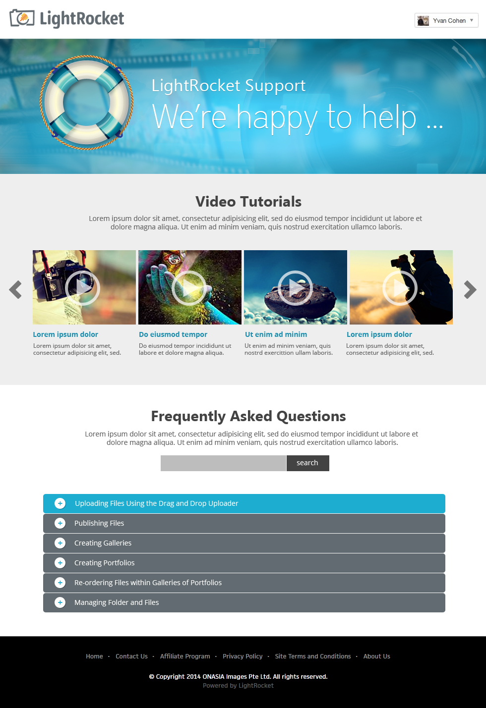 Web Design by jeckx2 for OnAsia Images Pte Ltd | Design: #3869562