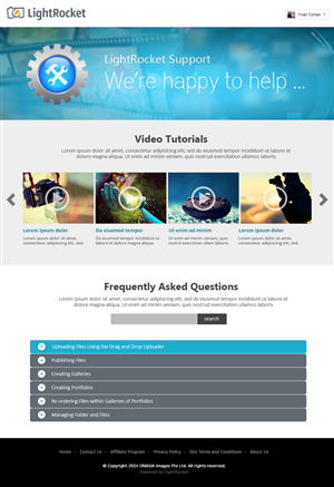 Web Design by jeckx2 for OnAsia Images Pte Ltd | Design: #3892435