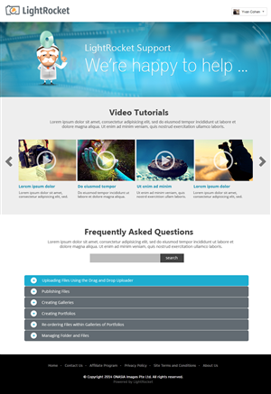 Web Design by jeckx2 for OnAsia Images Pte Ltd | Design: #3892436