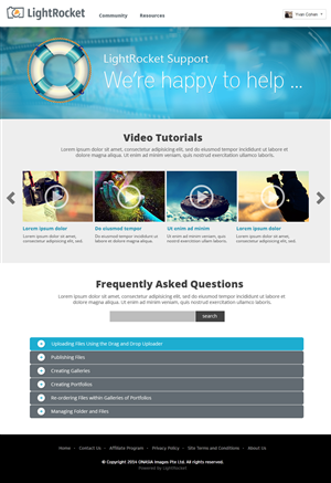 Web Design by jeckx2 for OnAsia Images Pte Ltd | Design: #4008316