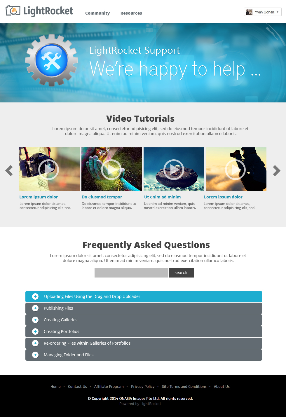 Web Design by jeckx2 for OnAsia Images Pte Ltd | Design #4008320