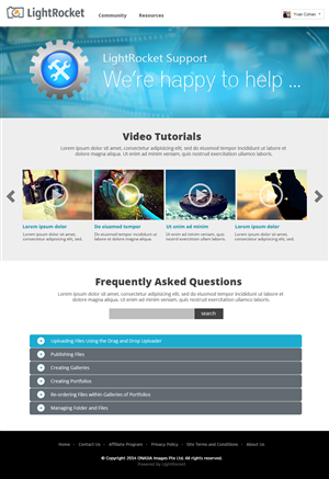 Web Design by jeckx2 for OnAsia Images Pte Ltd | Design: #4008320