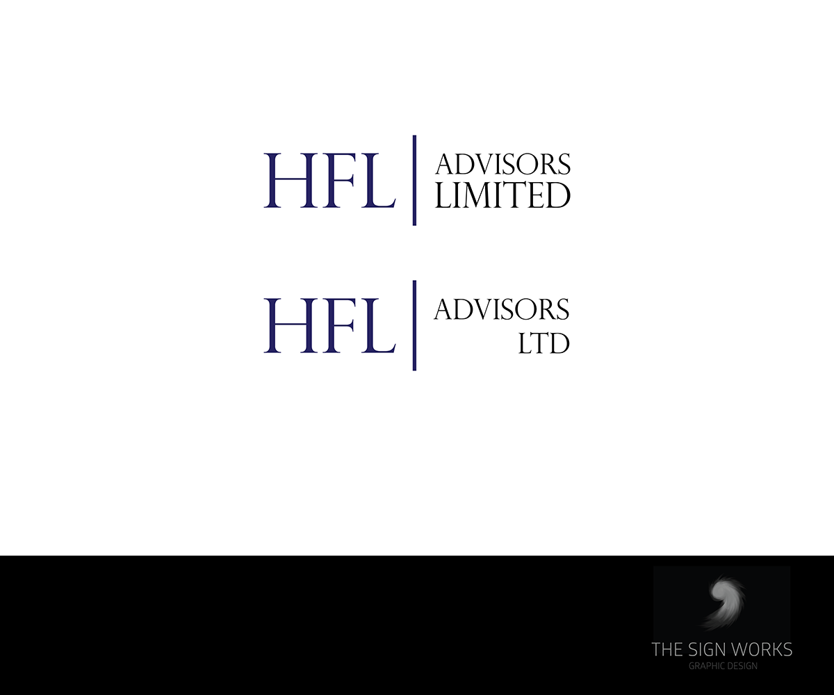 Diseño de Logo por The Sign Works para HFL Advisors Limited | Diseño #3810299