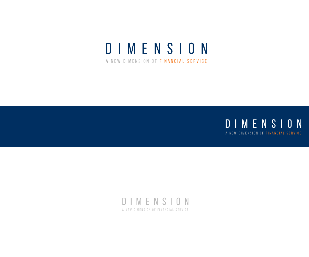 Diseño de Logo por Ash  para Dimension Financial Services | Diseño #3803131