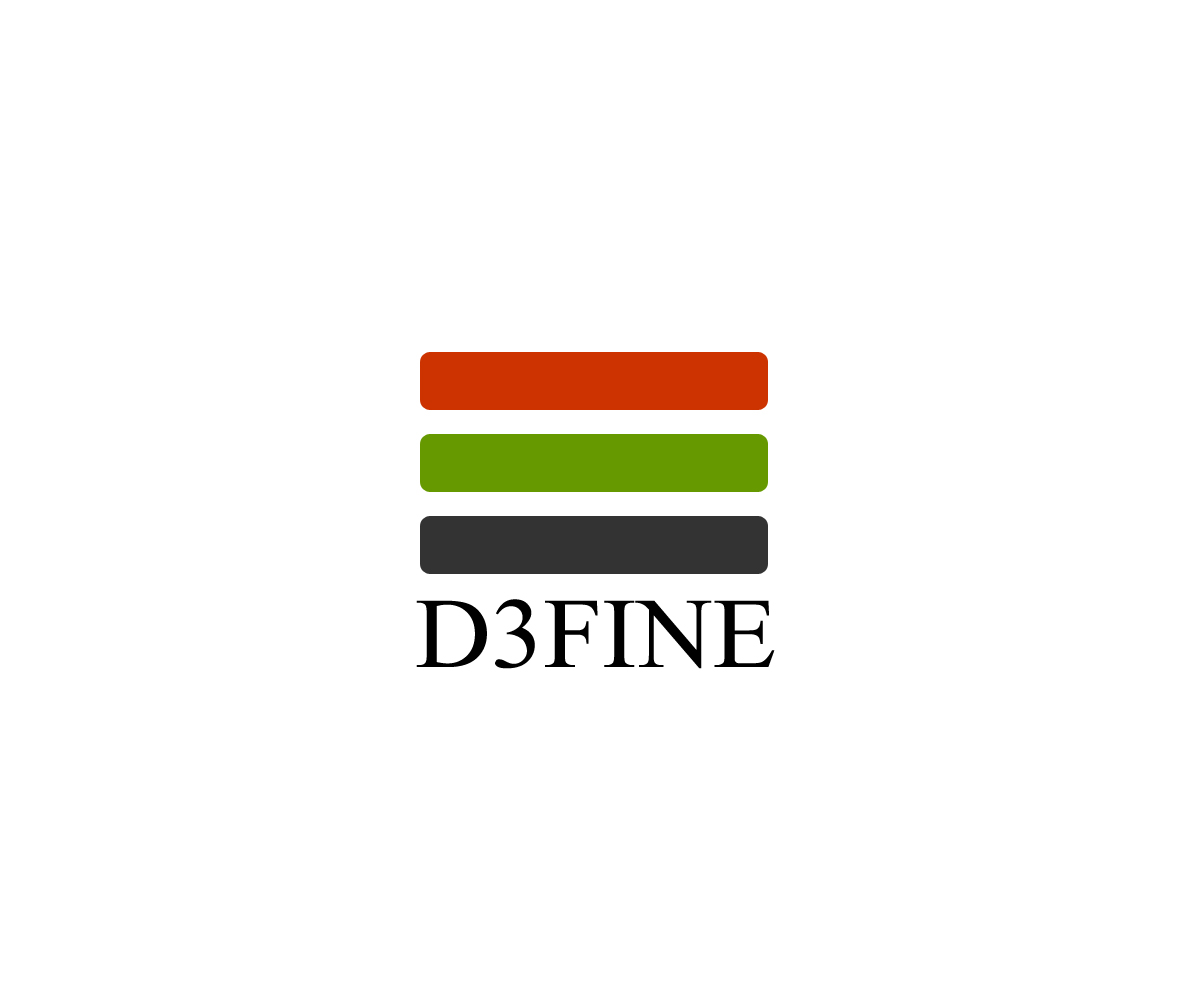 Logo Design by R O N I E for D3fine | Design #3870876