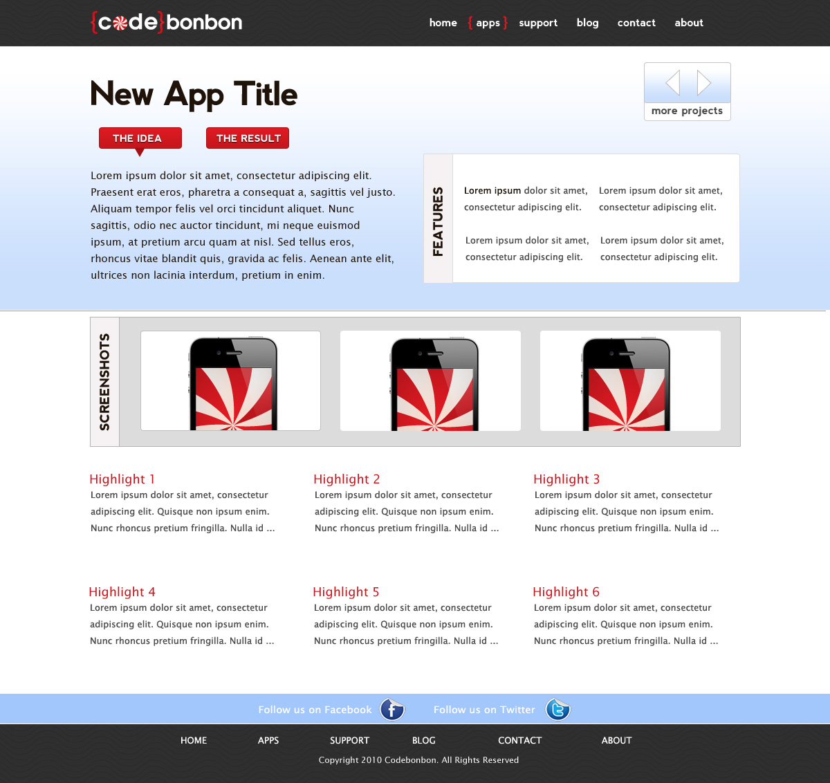 Landing Page Design by Fielding Ideas for CodeBonbon Inc. | Design #132376