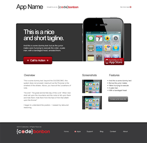 Landing Page Design by Argentinian Freelancer