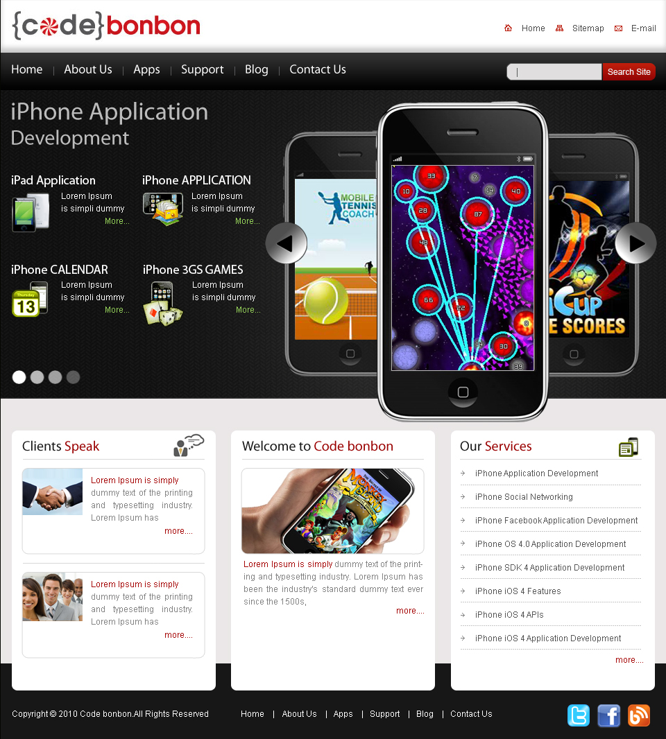 Landing Page Design by Mayank Patel for CodeBonbon Inc. | Design #125894