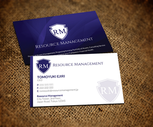 Visitenkarten-Design von Sarah Haroon für dieses Projekt | Design: #3852165