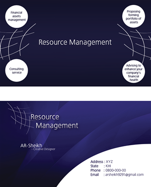 Business Card Design by AR-Sheikh
