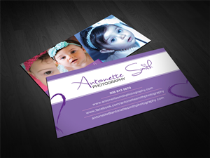 Visitenkarten-Design von FLEXIN für Antonette Smith Photography | Design: #3804523