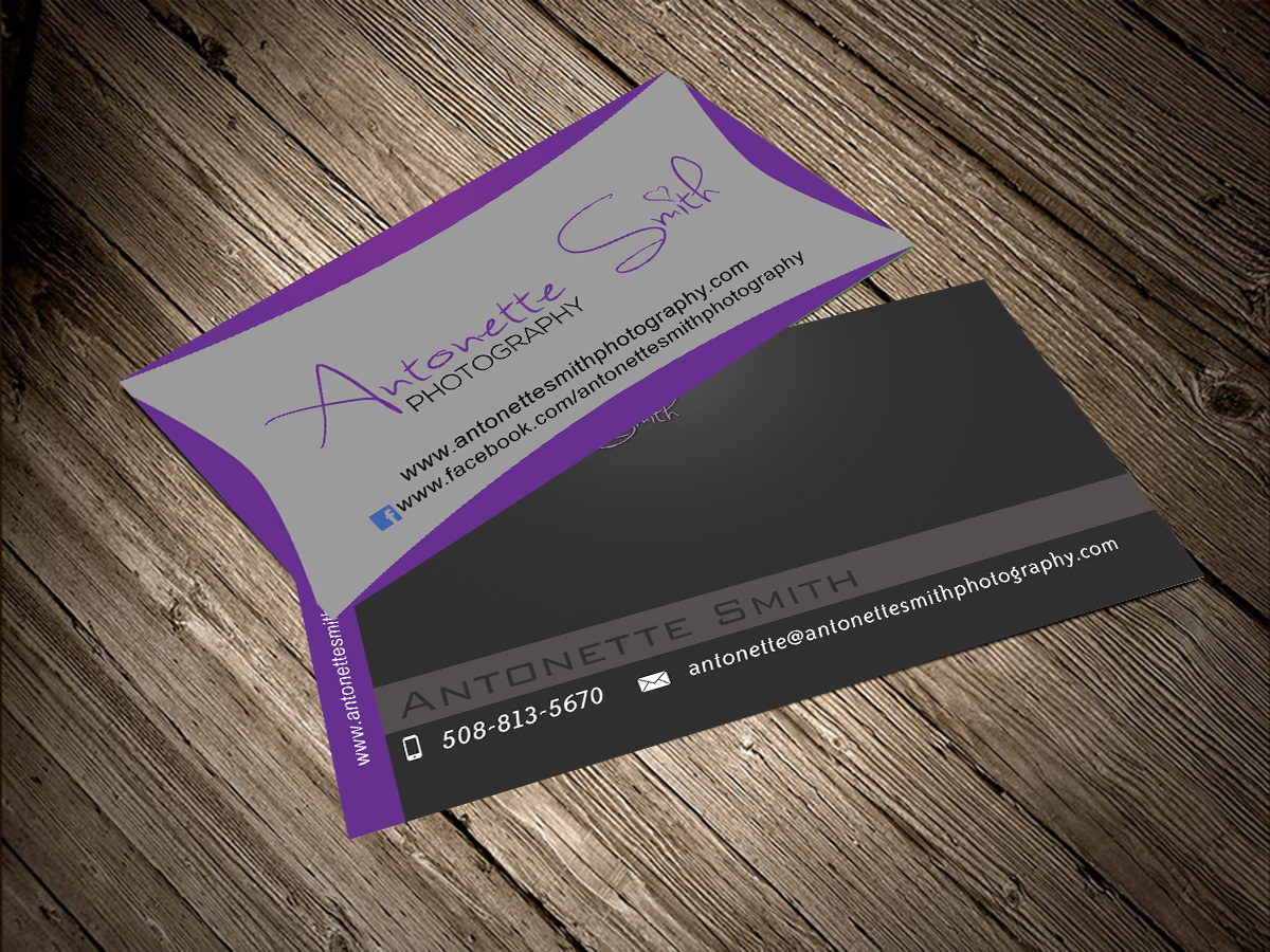 Business Card Design by Riz' for Antonette Smith Photography | Design #3808488