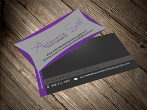 Visitenkarten-Design von Riz' für Antonette Smith Photography | Design: #3808488