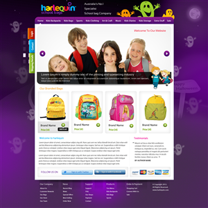 Wordpress Design by pb for Harlequin International Group Pty Ltd | Design: #1014385
