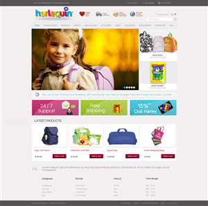 Wordpress Design by OM for Harlequin International Group Pty Ltd | Design: #1042750