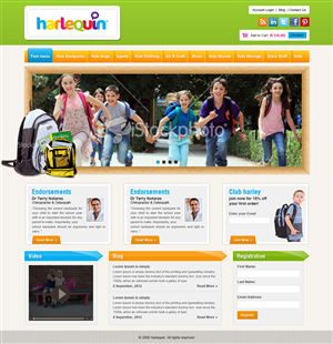 Wordpress Design by Creative Usha for Harlequin International Group Pty Ltd | Design: #1025519