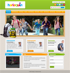 Wordpress Design by Creative Usha for Harlequin International Group Pty Ltd | Design: #1025532