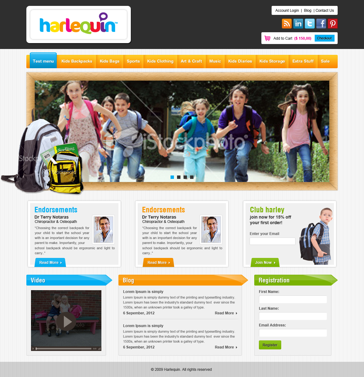 Wordpress Design by Creative Usha for Harlequin International Group Pty Ltd | Design #1025536