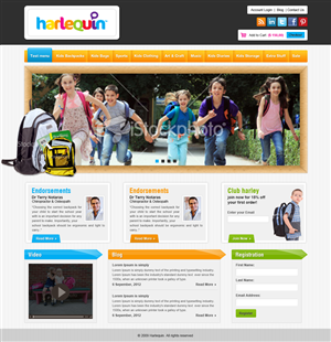 Wordpress Design by Creative Usha for Harlequin International Group Pty Ltd | Design: #1025536