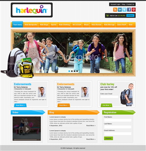 Wordpress Design by Creative Usha for Harlequin International Group Pty Ltd | Design: #1025539