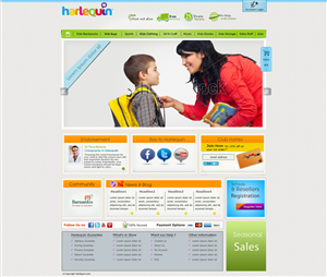 Wordpress Design by Da Miracle for Harlequin International Group Pty Ltd | Design #1028764