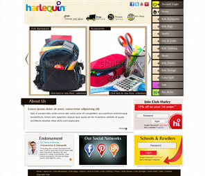 Wordpress Design by Da Miracle for Harlequin International Group Pty Ltd | Design: #1052101