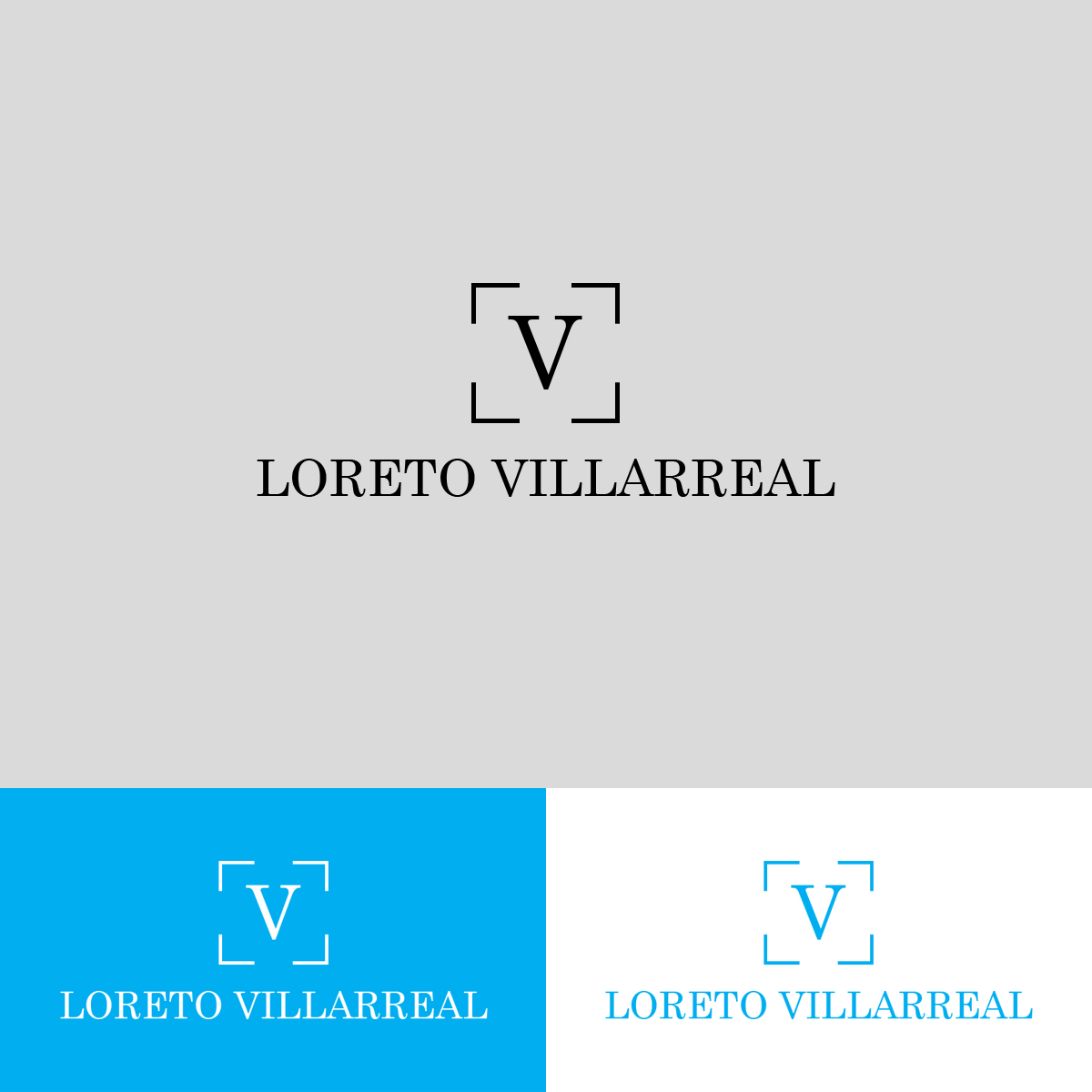Logo Design by Adeel Hanif® for Loreto Villarreal | Design #4474883