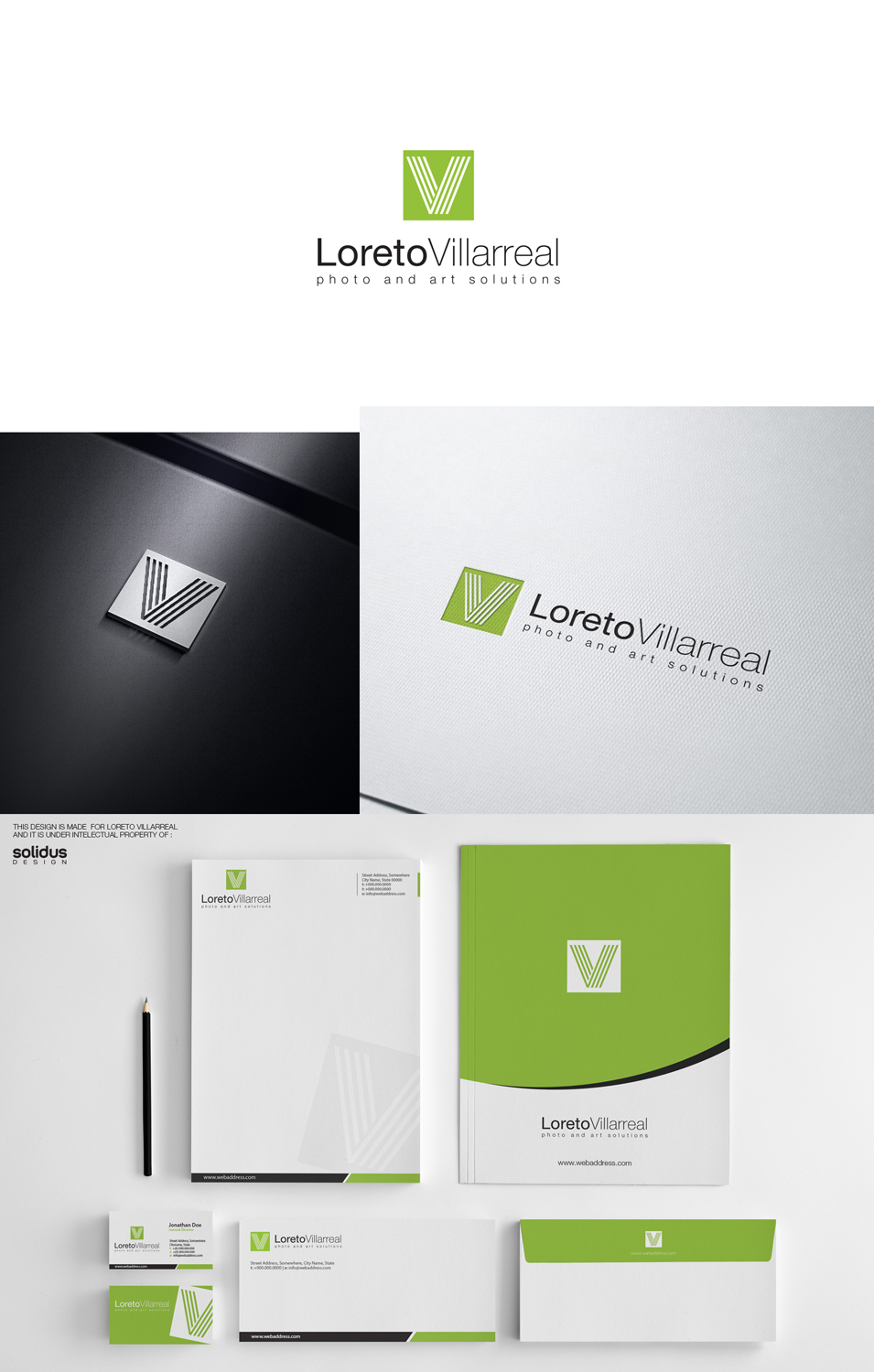 Logo Design by Solidus for Loreto Villarreal | Design #4099831