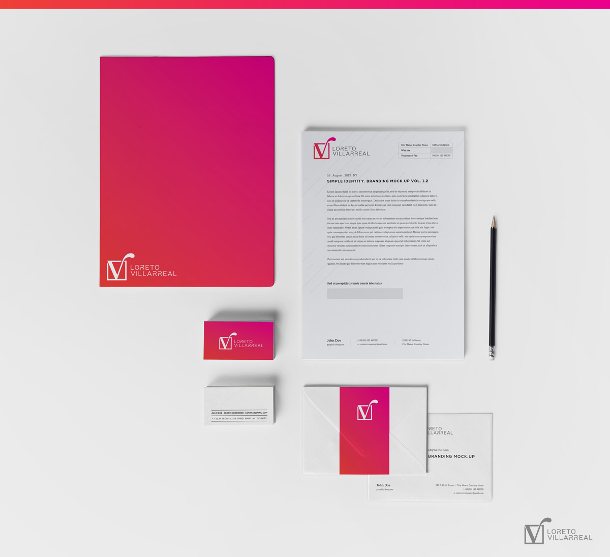 Logo Design by MergeStudio for Loreto Villarreal | Design #4203686