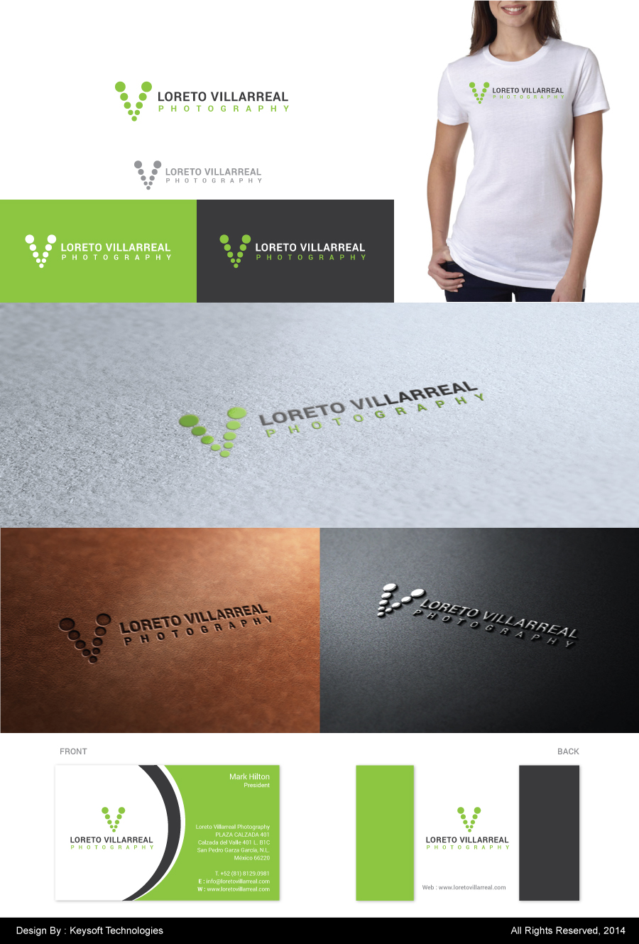 Logo Design by Keysoft for Loreto Villarreal | Design #3809102