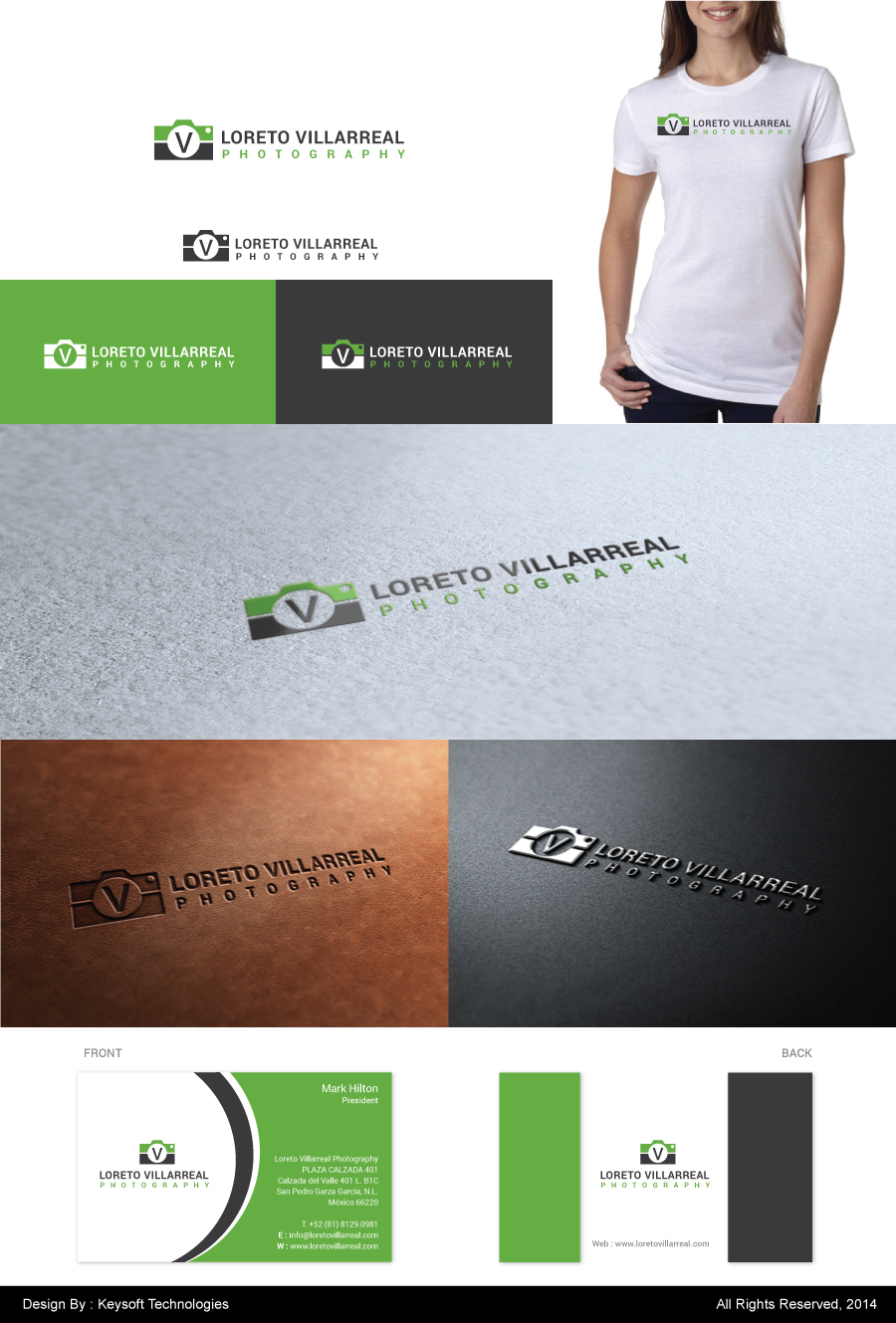 Logo Design by Keysoft for Loreto Villarreal | Design #3809312