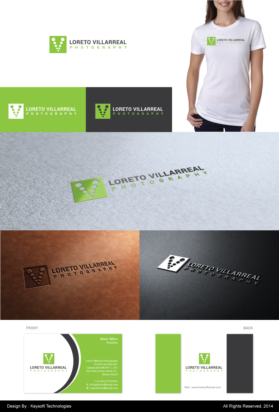 Logo Design by Keysoft for Loreto Villarreal | Design #3809388