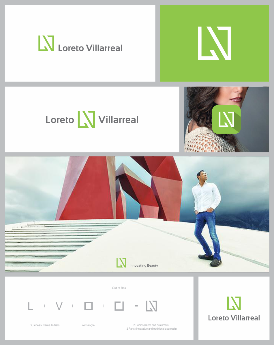 Logo Design by Naavyd for Loreto Villarreal | Design #3824942