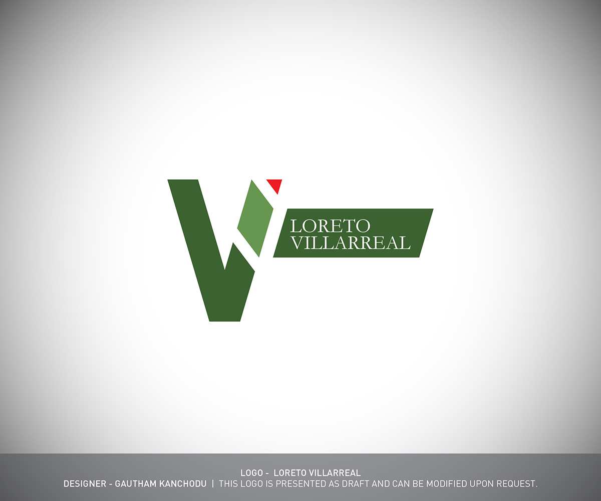 Logo Design by JeeKey for Loreto Villarreal | Design #3850538
